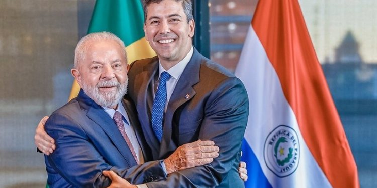 Lula e Peña durante encontro em Nova York. Presidentes voltam a se encontrar em Brasília, no dia 26 de outubro. Fotos: Ricardo Stuckert | PR