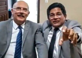 Ministro da Educação, Milton Ribeiro, e pastor Gilmar Santos - Foto: Divulgação