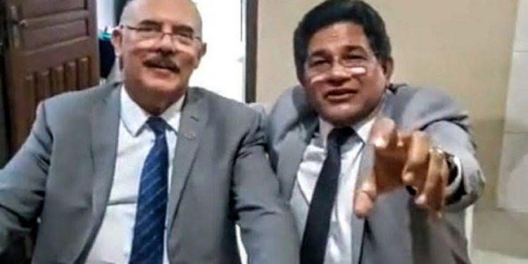 Ministro da Educação, Milton Ribeiro, e pastor Gilmar Santos - Foto: Divulgação Ministro da Educação, Milton Ribeiro, e pastor Gilmar Santos - Foto: Divulgação