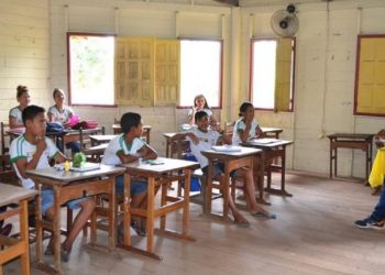 Escola indígena em Mâncio Lima, no Acre - Foto: Stalin Melo/Agência de Notícias do Acre