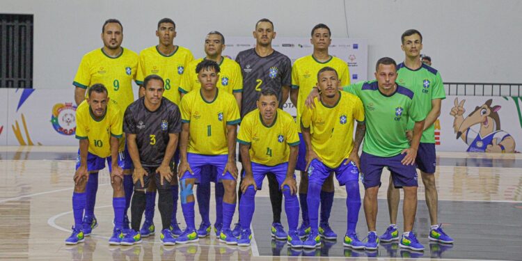Futsal Brasil x Paraguai Jogos Latino-Americanos 2024 Futsal Brasil x Paraguai Jogos Latino-Americanos 2024
