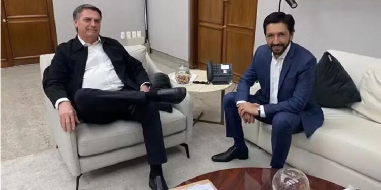 O ex-presidente Jair Bolsonaro (PL) e o prefeito de São Paulo, Ricardo Nunes (MDB) (Foto: Divulgação) O ex-presidente Jair Bolsonaro (PL) e o prefeito de São Paulo, Ricardo Nunes (MDB) (Foto: Divulgação)