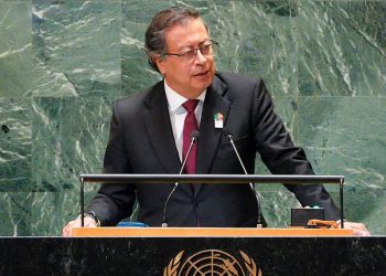 Presidência Colômbia
Presidente da Colômbia, Gustavo Petro, em discurso na 79ª Assembleia Geral da ONU