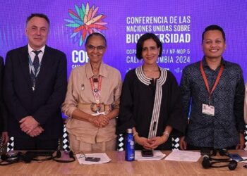 O conceito do Fundo, na visão da ministra Marina Silva (na foto, ao lado da presidenta da COP 16, Susana Mohammad), veio da necessidade de recompensar quem preserva sem desmatar - Foto: Felipe Werneck/MMA