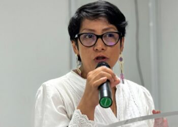 Claudia Flórez socializa en Cartagena la ruta unitaria del Pacto Histórico. Foto Aura Botero Claudia Flórez socializa en Cartagena la ruta unitaria del Pacto Histórico. Foto Aura Botero