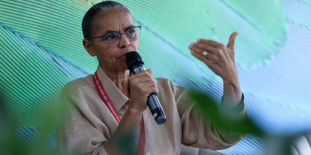 Marina Silva frisou que é preciso repensar a arquitetura global de financiamento, inclusive do Fundo Global para o Meio Ambiente. - Foto: Felipe Werneck/MMA
