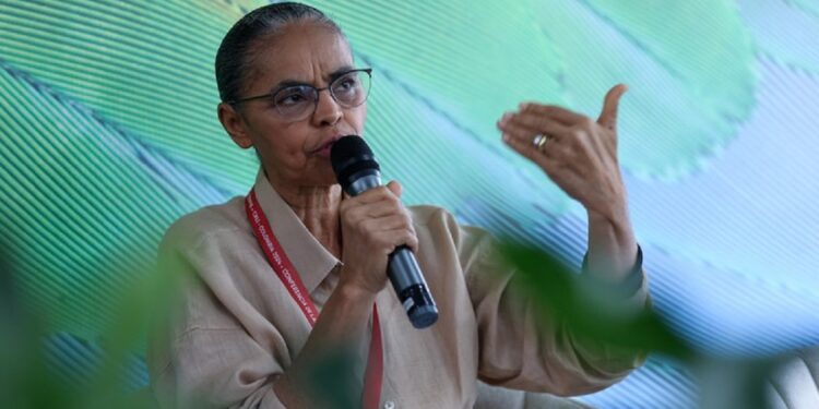 Marina Silva frisou que é preciso repensar a arquitetura global de financiamento, inclusive do Fundo Global para o Meio Ambiente. - Foto: Felipe Werneck/MMA Marina Silva frisou que é preciso repensar a arquitetura global de financiamento, inclusive do Fundo Global para o Meio Ambiente. - Foto: Felipe Werneck/MMA