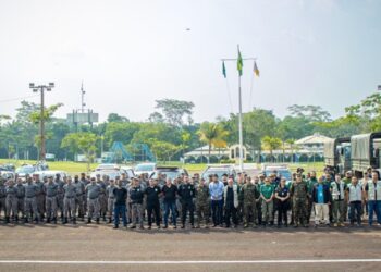 Equipes com integrantes de diversas áreas do Governo Federal mobilizadas para a desintrusão. Foto: Casa Civil