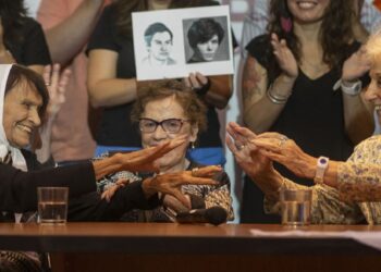 Coletiva de Imprensa das Mães da Praça de Maio na Argentina. Foto: Divulgação