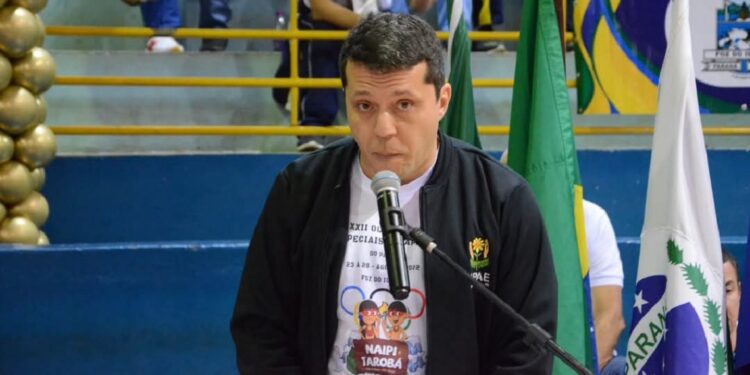 Presidente da Apae de Foz do Iguaçu, Leonardo Corrêa Lugon. Foto: Divulgação. Presidente da Apae de Foz do Iguaçu, Leonardo Corrêa Lugon. Foto: Divulgação.