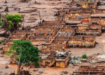 Consequências ambientais e revitimização dos atingidos pelo desastre-crime da Vales S/A em Brumadinho são sentidos até hoje.- Foto: Divulgação