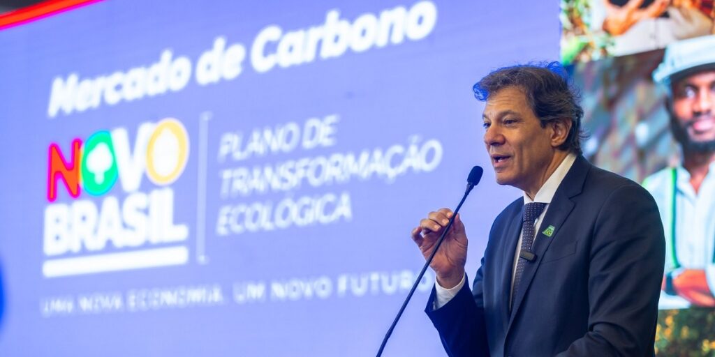 Fernando Haddad, ministro da Fazenda e conselheiro da Itaipu, participou do evento. Fotos: Diogo Zacarias/MF