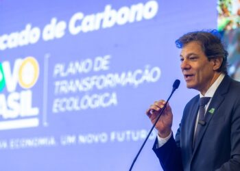 Fernando Haddad, ministro da Fazenda e conselheiro da Itaipu, participou do evento. Fotos: Diogo Zacarias/MF