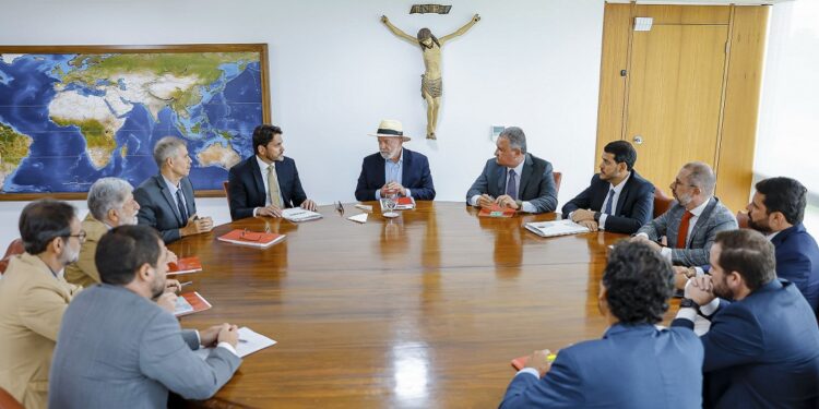 Presidente da República, Luiz Inácio Lula da Silva, durante reunião no Palácio do Planalto.
Brasília - DF. Foto: Ricardo Stuckert / PR Presidente da República, Luiz Inácio Lula da Silva, durante reunião no Palácio do Planalto.
Brasília - DF. Foto: Ricardo Stuckert / PR