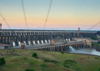 A taxa de disponibilidade das unidades geradoras da usina em 2024 foi de mais de 97%, superior à meta empresarial de 94%. Foto: Alexandre Marchetti/Itaipu Binacional.