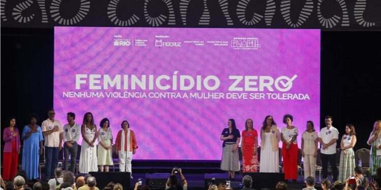 Mobilização nacional pelo Feminicídio Zero no Carnaval do Rio de Janeiro foi lançada na última sexta-feira (7) - Foto: Walterson Rosa/MS Mobilização nacional pelo Feminicídio Zero no Carnaval do Rio de Janeiro foi lançada na última sexta-feira (7) - Foto: Walterson Rosa/MS