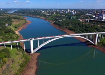 Foto: Reprodução/Ponte da Amizade entre Brasil e Paraguai