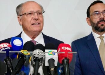 Geraldo Alckmin citou, durante o encontro, programas que disponibilizam crédito para fortalecer a indústria nacional, como a Letra de Crédito do Desenvolvimento, o Novo Padis, Brasil Semicom, Lei do Bem e a Lei da Informática - Foto: Cadu Gomes/VPR