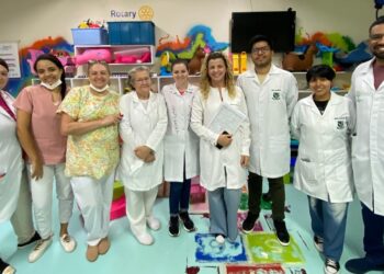 Equipe de pediatria, um dos setores estratégicos do tema, participou do treinamento nesta terça-feira (25).