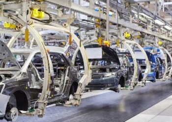 Indústria automobilística foi uma das que ajudou a puxar para cima o PIB do país em 2024. Foto: Agência de Notícias da Indústria