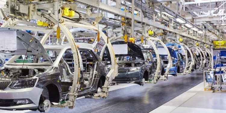 Indústria automobilística foi uma das que ajudou a puxar para cima o PIB do país em 2024. Foto: Agência de Notícias da Indústria Indústria automobilística foi uma das que ajudou a puxar para cima o PIB do país em 2024. Foto: Agência de Notícias da Indústria