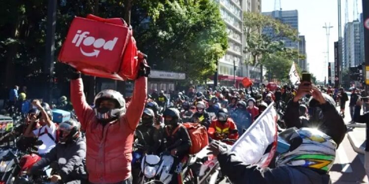 Protesto em São Paulo, Foto: Reproução Protesto em São Paulo, Foto: Reproução