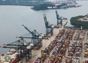 EUA tem superávit na balança comercial com o Brasil. Foto: Divulgação/Porto de Santos