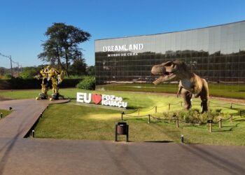 Na entrada do Dreamland – Museu de Cera, o clima já é de aventura e encantamento. Foto: Dreams Park Show.