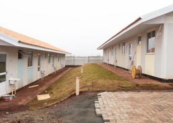 Primeiro lote com 52 casas. Foto: Sara Cheida - Itaipu Binacional.