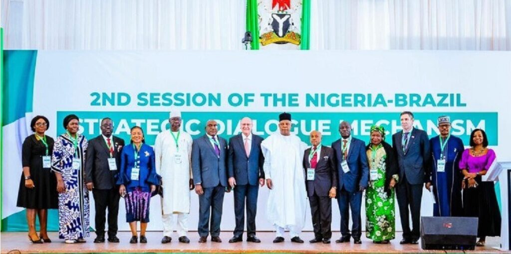 A agenda integrou a 2ª Sessão do Mecanismo de Diálogo Estratégico Brasil-Nigéria, realizada em Abuja