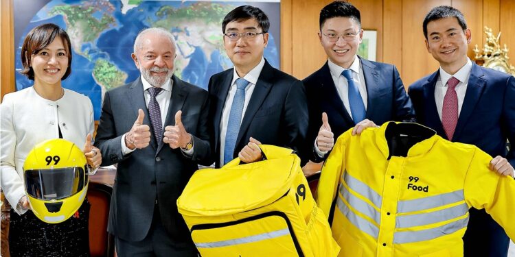 Encontro de Lula com o fundador e CEO da Didi 99, Will Wei Cheng. - Foto: Ricardo Stuckert/Secom-PR Encontro de Lula com o fundador e CEO da Didi 99, Will Wei Cheng. - Foto: Ricardo Stuckert/Secom-PR
