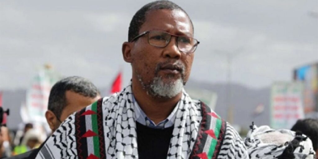 Líder sul-africano embarca para missão internacional que desafia bloqueio israelense. Foto: Redes Sociais