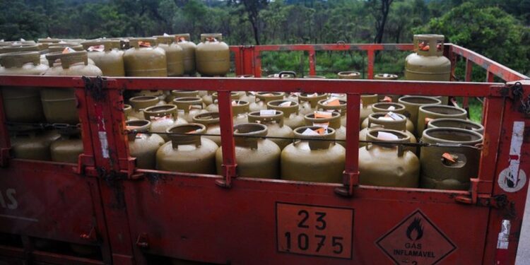 O governo estima que em março do próximo ano 100% do público esteja atendido e calcula que 65 milhões de botijões serão distribuídos por ano em todo país - Foto: Marcello Casal jr/Agência Brasil.