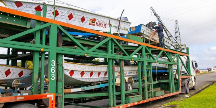 Barcos foram doados em 2024 e já estão em atividade no arquipélago Barcos foram doados em 2024 e já estão em atividade no arquipélago