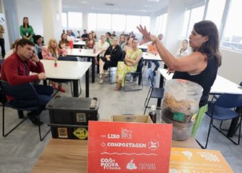 Redução expressiva de plástico e adoção da compostagem reforçam compromisso com sustentabilidade. Créditos: Valdir Amaral/Alep