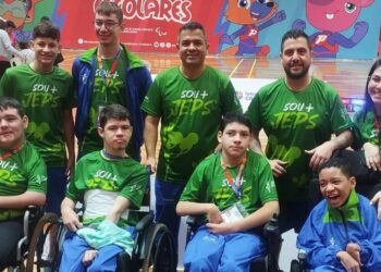 Atletas se classificam para a decisão e elevam o nome do município no maior evento paralímpico estudantil do Brasil. Foto Prefeitura de Foz