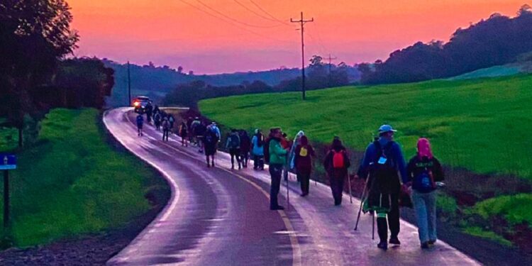 Caminho de Santiago  em Dois Vizinhos. Foto: Reprodução/Internet