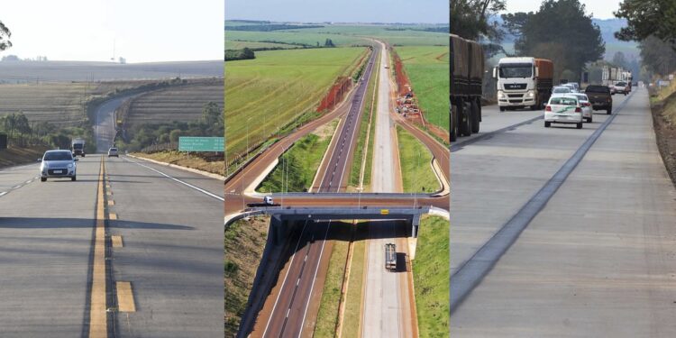 Em seis meses, Estado amplia em mais de 50% a extensão de estradas com pavimento rígido. Foto: DER
Em seis meses, Estado amplia em mais de 50% a extensão de estradas com pavimento rígido. Foto: DER