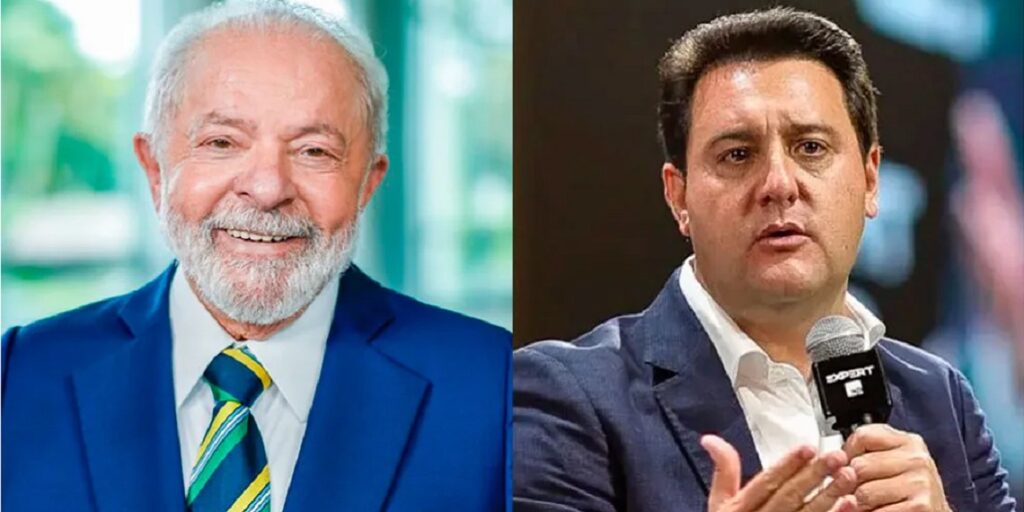 Presidente Lula. Foto> Ricardo Stuckert/PR. - Ratinho Junior,Foto; Jonathan Campos/AEN.