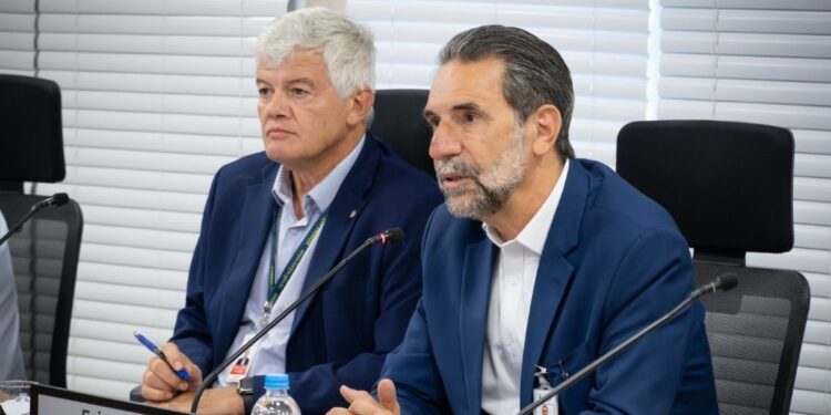 Diretor-geral brasileiro de Itaipu destacou o trabalho das organizações sociais. Foto: Rubens Fraulini/Itaipu Binacional. Diretor-geral brasileiro de Itaipu destacou o trabalho das organizações sociais. Foto: Rubens Fraulini/Itaipu Binacional.
