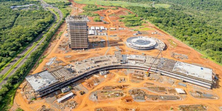 Visão geral da obra  Foto: Moisés do Nascimento Bonfim.