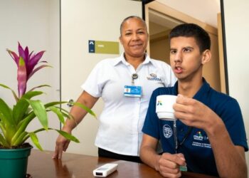 Ryann Mateus Marques de Lima, 17 anos, integrante do PIIT. Foto: Rubens Fraulini/Itaipu Binacional.