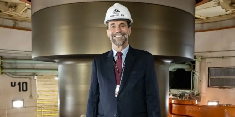 Enio Verri é direção-geral brasileira de Itaipu — Foto: Divulgação/Rafa Kondlatsch