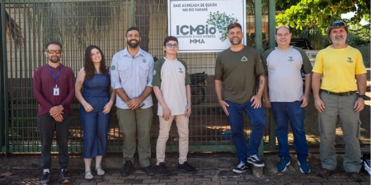 Visita técnica reuniu equipe do ICMBio no Oeste do Paraná Créditos: Leonardo Andreiko
Visita técnica reuniu equipe do ICMBio no Oeste do Paraná Créditos: Leonardo Andreiko