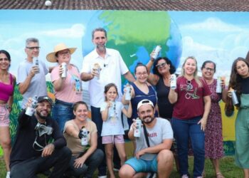 Oficinas de grafite integram as ações realizadas pelos Núcleos de Cooperação Socioambiental no território, conduzidas pela Itaipu Binacional e Itaipu Parquetec

Fotos: Itaipu Parquetec.