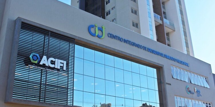Eleição para associados será na sede da entidade. Foto Roger Meirelles ACIFI - arquivo