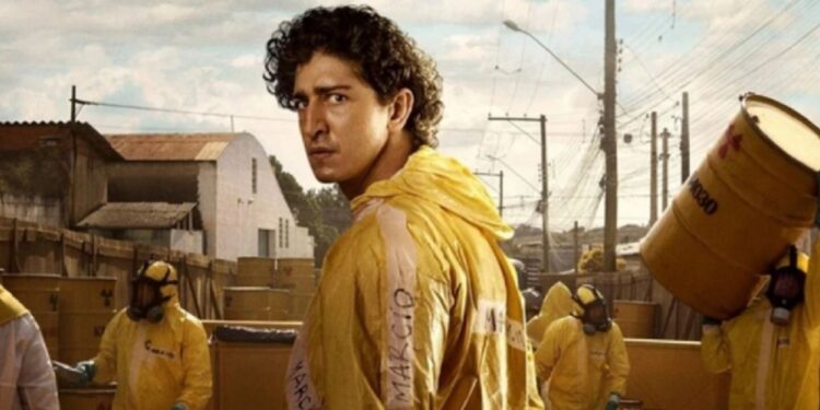 Entre o sucesso da série e o abandono real das famílias contaminadas. Foto: Netflix. Entre o sucesso da série e o abandono real das famílias contaminadas. Foto: Netflix.