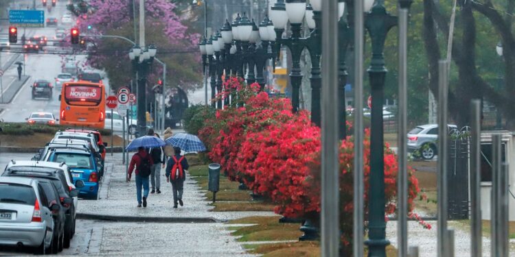 Defesa Civil alerta para risco de granizo e ventos fortes, especialmente nas regiões Oeste e Sudoeste do Paraná. Foto: José Fernando Ogura/Arquivo AEN