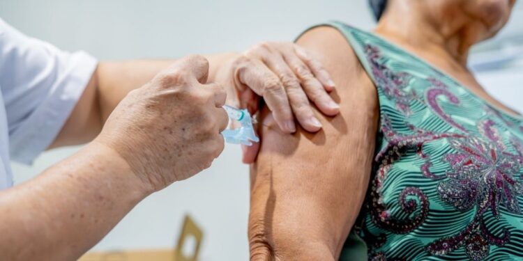 A partir de segunda-feira (30), a vacinação segue em todas as Unidades Básicas de Saúde. A campanha contra a Influenza continua até o dia 30 de maio. Foto: Divulgacao. A partir de segunda-feira (30), a vacinação segue em todas as Unidades Básicas de Saúde. A campanha contra a Influenza continua até o dia 30 de maio. Foto: Divulgacao.