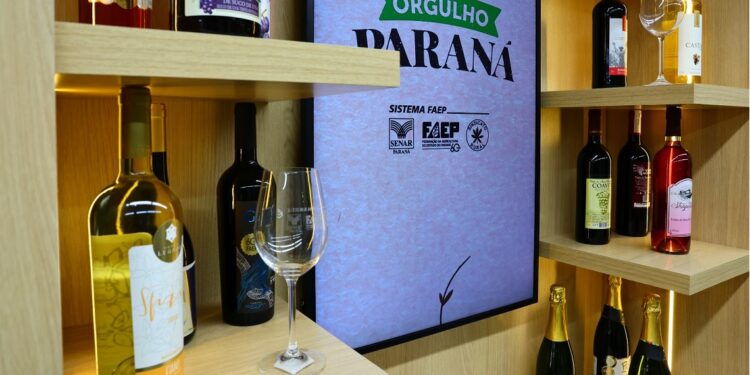 Orgulho Paraná -Produtos paranaenses em exposição na sede do Sistema FAEP. Foto: Sistema Faep.
Orgulho Paraná -Produtos paranaenses em exposição na sede do Sistema FAEP. Foto: Sistema Faep.